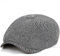 20er Jahre Motto Party Newsboy Caps für Herren – Fischgrätenmuster Newsboy Hut 8-Panel Gatsby Flacher Hut 1920er Jahre Kostüm Acc, Hellgrau, MEDIUM