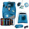 Alpha Exklusiv Safety Light Polar Blue 5er-Set, ca. 20 l Volumen, ca. 1.200 g Gewicht (ohne abnehmbare Elemente)