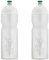 VAUDE Trinkflaschen Bike Bottle Organic, 0,75l, transparent, one Size, 30376, Polyester, Getränke (Packung mit 2)