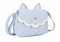 Gladdon Katze Umhängetasche crossbody bag niedliche kleine Messenger Tasche Verstellbarer Schultergurt Geldbörse für Teenager Mädchen Frauen（Blau）