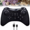Game Controller kompatibel für wii u pro controller, Wireless Classic Wireless Joypad Fernbedienung für Wii U Pro Erweiterung Wireless Pro Controller kompatibel für Wii U Gamepad Konsole Schwarz