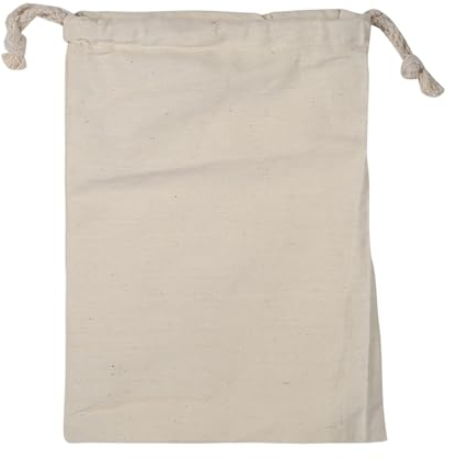Kordelzugbeutel aus Baumwolle und Leinen, Aufbewahrungsbeutel aus Baumwolle für zu Hause, Wäschebeutel für unterwegs, Heimgebrauch (30 * 40cm)