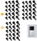 60 Pcs Ring Doorbell Screws Set, Replacement Security Screws, Spare Screws for Ring Doorbell Accessories, Compatible with Video Doorbell Smart Doorbell(T6/T15)