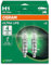 OSRAM ULTRA LIFE, H1, lampes de phares halogènes, boîte pliante suspendue (2 lampes), white