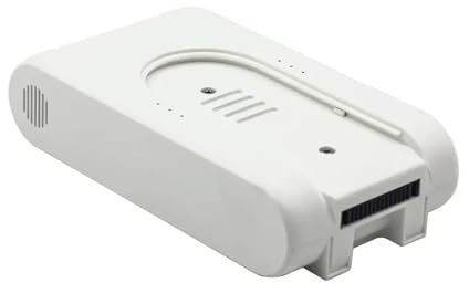 Accessori for aspirapolvere da 5000 mAh, batteria estesa, compatibile con XIAOMI G10, accessorio for batteria for aspirapolvere(White-5000mAh)