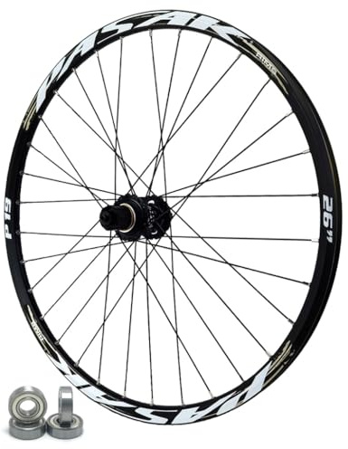 LPYDWZ MTB-hjul 26/27,5/29 Tum Genomgående Axel 142 Mm, Skivbroms I Aluminiumlegering Tätlager 32H Cykelcykling Fram & Bak Fälg For 7-12 Hastigheter 2210g(R,THRU AXLE 29 inch)