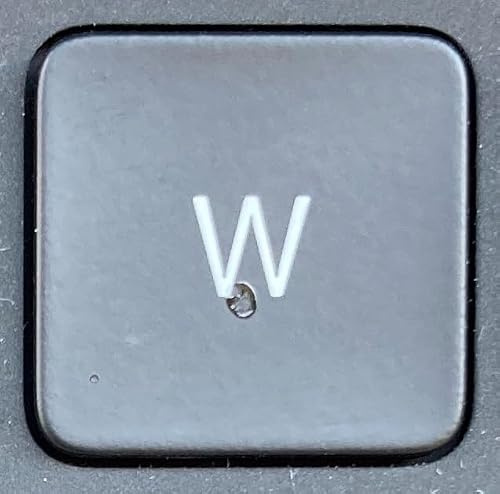 Generisch einzelne Ersatztaste/Tastenkappe passend für Apple Magic Keyboard Tastatur für iPad Pro & Air 11 - Taste auswählen (Buchstabe W)