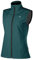 KUTOOK Gilet Sport Femme Running Velo Veste Softshell sans Manche Coupe Vent Hiver Chaud Course a Pied Polaire Cyclisme VTT Impermeable Vert M