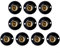 Zeroupshop Lot de 10 douilles à vis E14 sécurisées pour ampoules, support pour ampoules accessoires d'éclairage prise de lumière lampe de table lampe décorative pied