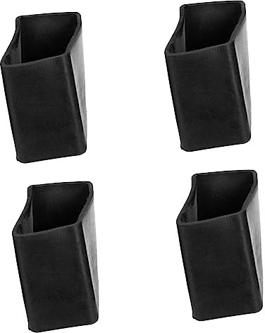 HOMSFOU Non Slip Step Ladder Feet Covers Protective Ladder Foot Pads for Home Use Shape Skid Mat Durable Ladder Leg Protectors