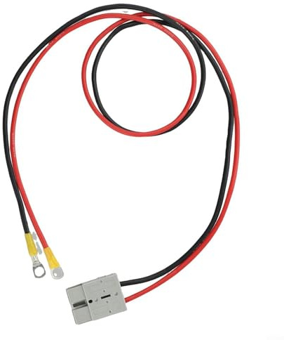 50 A für Anderson-Stecker mit M8-Terminal, 12-AWG-Kabel für zuverlässige Ladelösungen (100 cm)