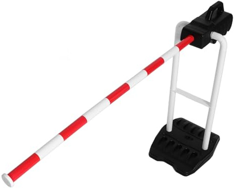 BESPORTBLE Realistic Simulated Traffic Sign Barrier with Liftable Rod for Interactive Parking Lot Playset Boosts Imagination and Independent Play Suitable for Boys