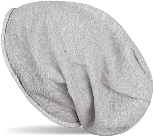 styleBREAKER Damen Slouch Beanie Mütze Glitzer Rollrand | Elastische Passform für Erwachsene (One Size), 26 cm ungedehnte Bundweite, Melange-Optik, weiches formstabiles Gewebe.