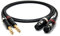 enoaudio Mogami 2534 Quad Câble Paire (L,R) Stéréo Professionnel symétrique | Neutrik Gold 6,3mm TRS – XLR femelle | HiFi - 5,0 m