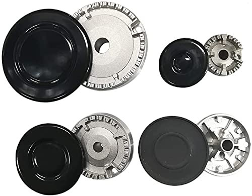 Sabaf - Kit de quemadores y cubrequemador originales para encimeras de cocina Ariston Indesit Samet Nardi