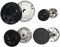 Sabaf - Kit de quemadores y cubrequemador originales para encimeras de cocina Ariston Indesit Samet Nardi