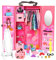 Miunana 110 Accessories: Armadio + 14 Abiti Vestiti + 10 PCS Scarpe + 86 Accessori Per 11.5 Pollici 30 cm Bambola (NON INCLUDE BAMBOLA)