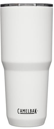 CAMELBAK Tumbler, Sst Vacuum Insulated, 30Oz, White