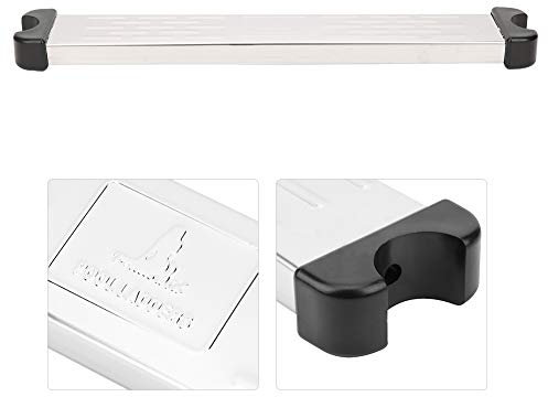 AMONIDA Escalera de Repuesto Pedal Piscina Acero Inoxidable Peldaños de Repuesto