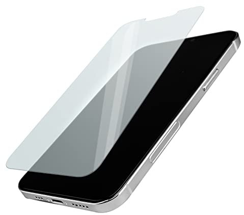 Smartish Screen Protector for iPhone 13 Pro Max - Tuff Sheet - Scratch Resistant Tempered Glass with Alignment Tool - Clear 2-Pack