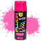 Etrexonline Pintura Spray Multicolor Profesional 400ml Adecuado Metal Madera y Plástico - Color Rosa fluorescente (Paquete de 1)