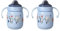 Tommee Tippee Superstar Sippee Tazza Training Antigoccia, 6m+, 300 ml, Blu (Confezione da 2)