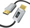GeoHN.G Câble HDMI à fibre optique 8K, 12,2 m, câble HDMI 2.1 haut débit, compatible avec eARC Dolby HDCP 2.2 et 2.3 HDR10 RTX 3080, compatible avec PS5/TV/Xbox Series X/PC 12,2 m