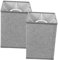 KONTONTY 2 Piezas Pantalla Lino Pantallas Para Lámpara Mesa Pantalla Tela Pantalla Cuadrada Pantallas Para Lámparas Mesa Sombra Lámpara Escritorio Oficina Pantalla Lámpara