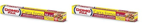Domopak Maxi Carta Forno, 15m (Confezione da 2)