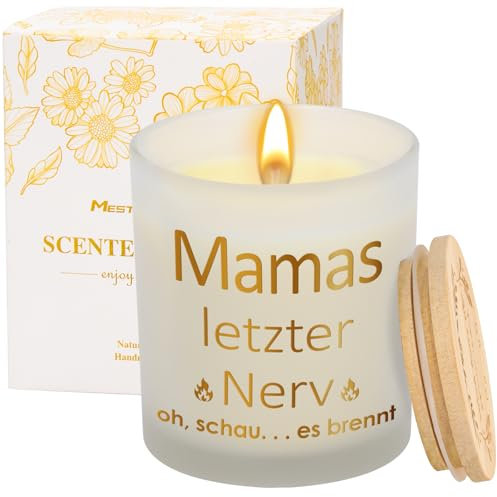 Geschenk für Mama, Duftkerzen Geschenkset zum Muttertag, Lavendel Duftkerze Muttertagsgeschenk Geburtstagsgeschenk Weihnachtsgeschenke Entspannung Lustige Geschenk für Mütter