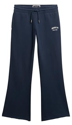 Superdry Damen Athletic Essentials Flare-Jogginghose mit tiefem Bund