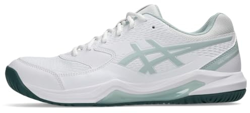 ASICS Herren-Gel-Dedicate 8, Weiß/kaltes Moos, 11
