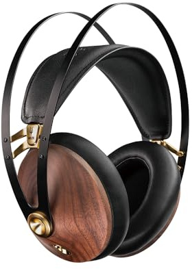 MEZE AUDIO 99 Classics 2nd Gen Closed Back Over-Ear Dynamic Headphones Walnut Gold