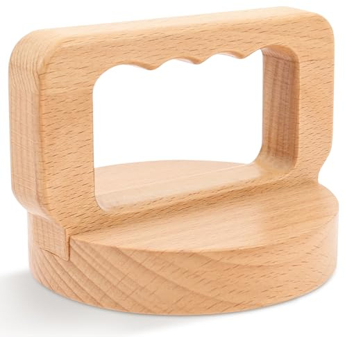 Wood Baren for Printmaking Printing Baren Tools Printing Wood Block with Ergonomic Handle