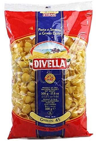 10x Pasta Divella 100% Italienisch N° 45 Gnocchi 500 g