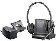 Plantronics Savi W720 Wireless Headset Bundled with Lifter, Busy Light and Headset Advisor Wipe- Professional Package