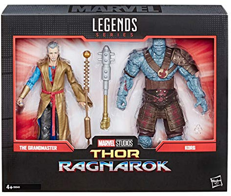 Marvel Legends Thor: Ragnarok 15 cm große Grandmaster und Korg Action-Figuren 2er-Pack