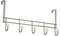Hakenleiste ohne Bohren 5 Haken Kleiderhaken Garderobenhaken Garderobenleiste Wandhaken 5er 485mm silber/weiß