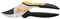 Fiskars Bypass-Gartenschere für frische Äste und Zweige, Antihaftbeschichtet, Stahl-Klingen/Stahl-Griffe, Schwarz/Orange, Solid, P331, 1057163