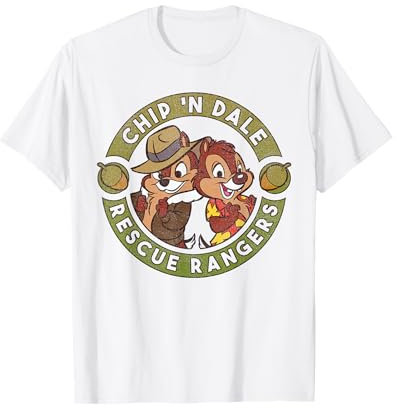 Disney Chip 'N Dale Rescue Rangers Logo T-Shirt