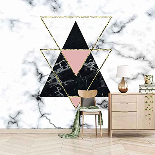 FVGKYS Papier Peint Adhésif Murale Chambre Enfant Personnalisé 3D Art De L'Ardoise Géométrique Muraux Peinture Photo Auto-Adhésif Papier Peint Pour Salon Chambre Intérieur De La Maison 300x210cm