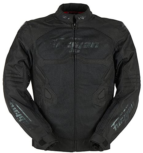 Furygan Veste de moto homme ATOM VENTED EVO - Protection avancée des épaules et des coudes D3O - Respirante - Manches réglables - Tailles différentes