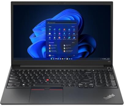 LenovoThinkPad E15 Gen 4 - Ordenador Portátil 15.6 FHD, (Intel Core i7-1255U, 16GB RAM, 512 SSD, Integrated Intel Iris Xe Graphics, Windows 11 Pro) Black -Teclado QWERTY Español