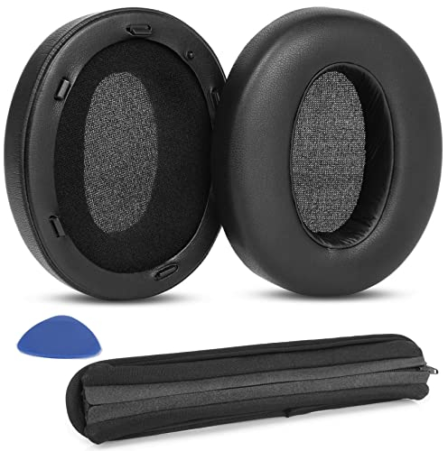 YunYiYi WH-XB910 - Cuscinetti auricolari di ricambio compatibili con cuffie Sony WH-XB910N XB910N WH-XB910N (WH-XB910N)