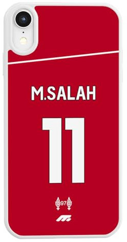 MYCASEFC Coque Football Mohamed Salah Liverpool Xiaomi Mi 12X. Housse de Football pour Smartphone pour Les Fans de Football - Idée Cadeau - Design de qualité supérieure.