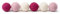 LucyBalu® X Hello Kitty Filzbälle für Katzen I Spielzeug aus 100% Wolle I Natürliche Spielbälle Fair aus Nepal I 6 Stück I Rosa