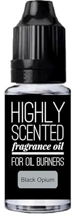 Black Opium Highly Scented Fragrance Oil for Oil Burners, Aroma Diffusers, Potpourri, Ready to Use, 10ml