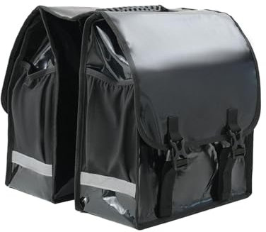 EBike Tasche, Gepäcktasche, Doppeltasche für Gepäckträger für 20+ Zoll E-Bike Fahrrad für Erwachsene, 30L große wasserdichte Gepäckträgertaschen Unisex.-GB3