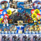 81 Pcs Transforme Deko Geburtstag 5, Transforme Luftballon 5, Transforme Deko 5, Transforme Birthday Decorations, Transforme Partygeschirr, Transforme Balloons, Transforme Party