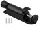 Feegow Zinc Alloy Kick Down Door Locks Stopper Holder Spring Loaded Adjustable, Black Heavy Duty Door Locks Door Stoppers - Door Stop Base Holder